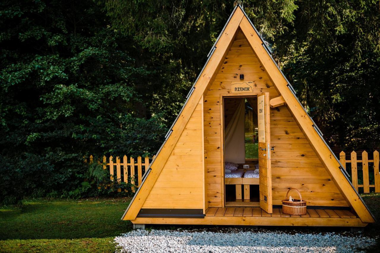 Glamping Ob Robu Gozda Hotel Kamnik Bagian luar foto