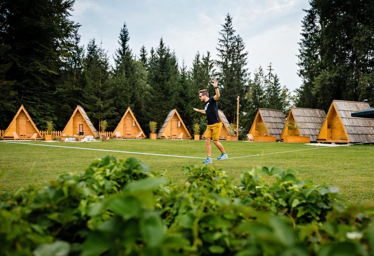 Glamping Ob Robu Gozda Hotel Kamnik Bagian luar foto