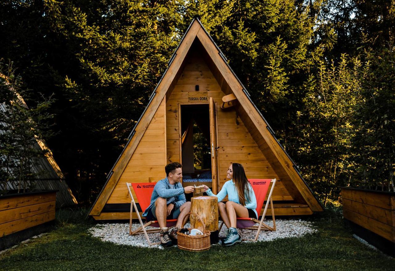 Glamping Ob Robu Gozda Hotel Kamnik Bagian luar foto